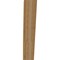 Ekena Millwork 6"W x 26"D x 30"H Traditional Rough Sawn Knee Brace, Western Red Cedar BRC06X26X30TRA00RWR - alternate 4
